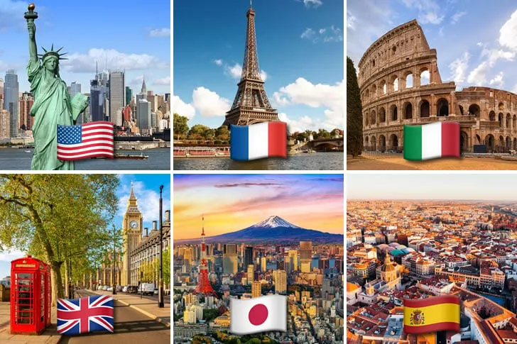Can You Match These Cities to Their Countries?